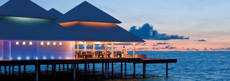 Restaurant des Diamonds Thudufushi Maldives