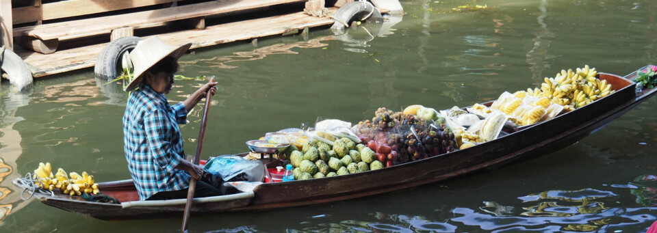 Schwimmender Markt Damnoen Saduak