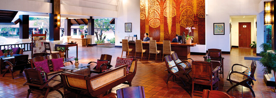 Lobby des The Legend Chiang Rai Resort
