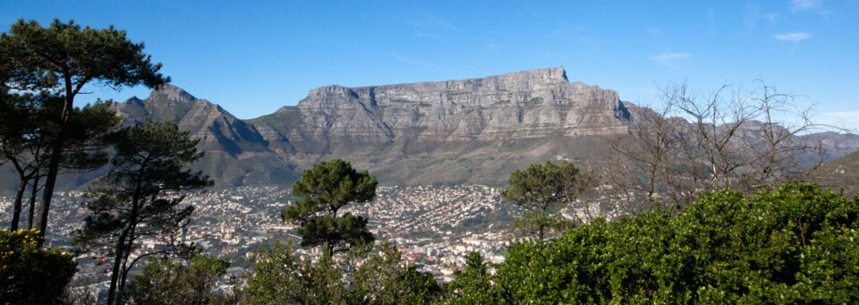 Kapstadt Blick auf Tafelberg