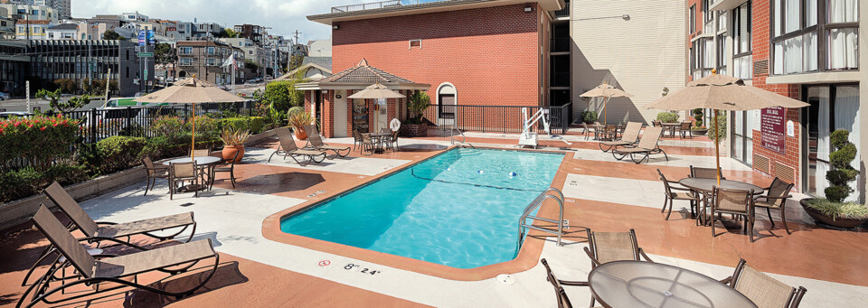 Pool des Holiday Inn Fisherman's Wharf in San Francisco