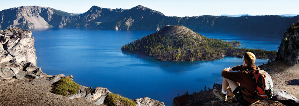 Aussichtspunkt Crater Lake Nationalpark