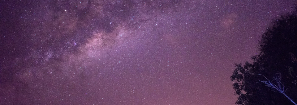 Sternenhimmel über dem Okavango Delta