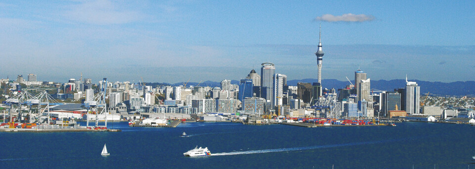 Skyline von Auckland