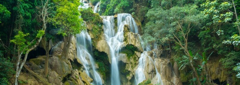 Wasserfall in Luang Prabang 