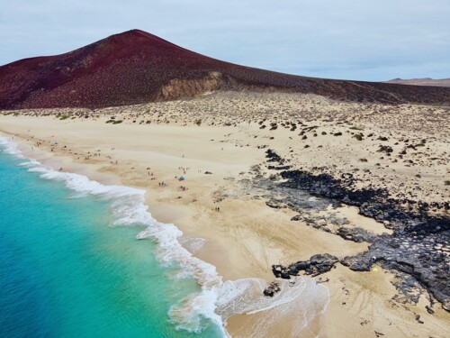 La Graciosa Insel in Spanien