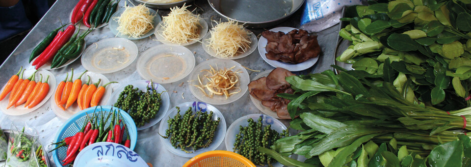 Frisches thailändisches Gemüse