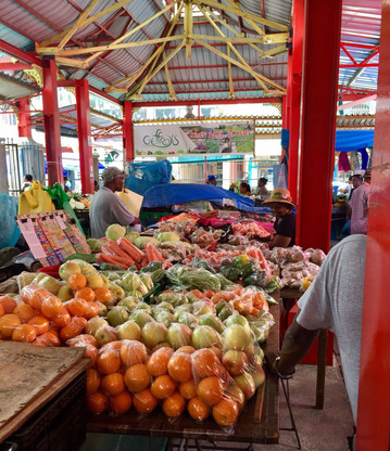 Markt in Victoria auf Mahé