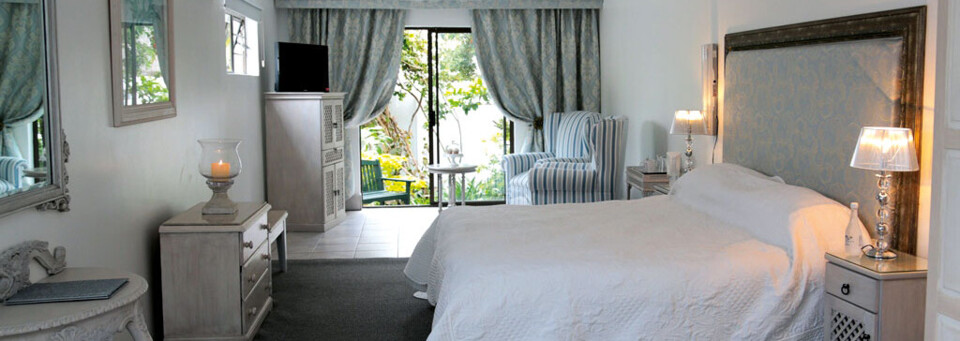 Zimmerbeispiel des Misty Waves Boutique Hotel in Hermanus