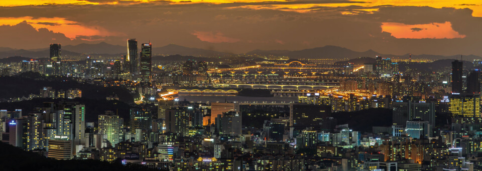 Seoul bei Nacht