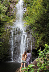 Wasserfall Hawaii