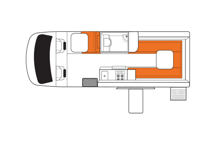 Floorplan bei Tag des Britz Venturer