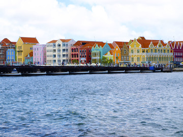 Bunte Häuser in Willemstad