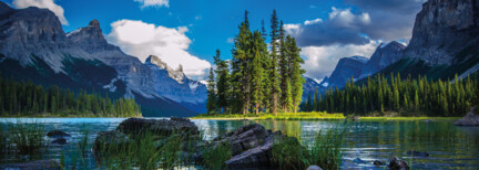 Rockies zu Fuß und zu Wasser - englisch