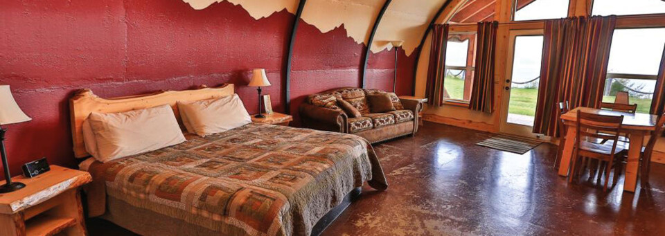 Zimmerbeispiel Bear und Wolf's Den Kenai Peninsula Suites Homer