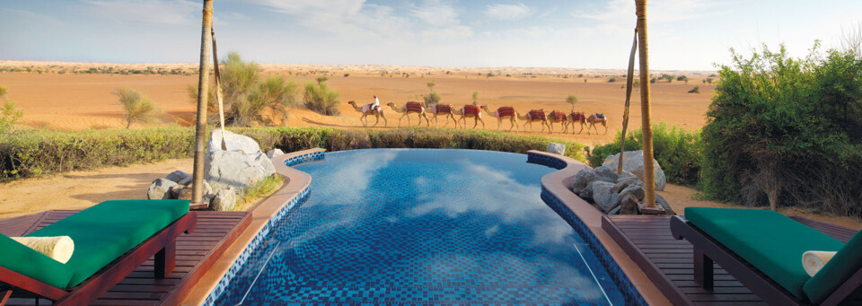 Beispiel Beduinen-Suite des Al Maha, A Luxury Collection Desert Resort & Spa Dubai Wüste
