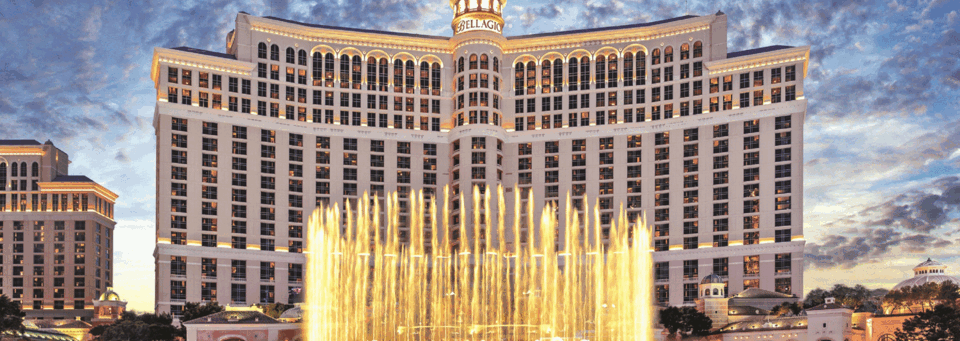Außenansicht Bellagio Hotel & Casino in Las Vegas