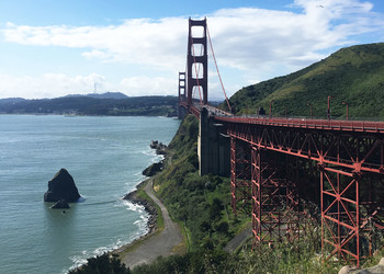 Kalifornien Reisebericht - Golden Gate Bridge in San Francisco
