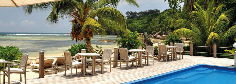 Pool des Crown Beach Seychelles