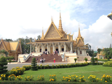 Kambodscha Reisebericht : Königspalast in Phnom Penh