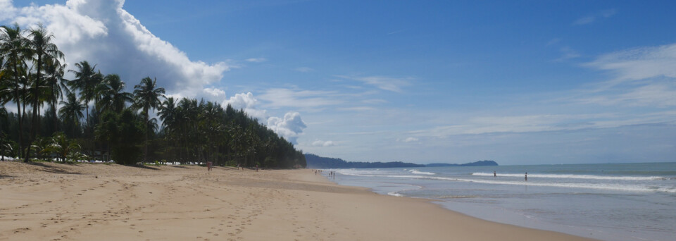 Reisebericht Thailand: Strand in der Region Khao Lak