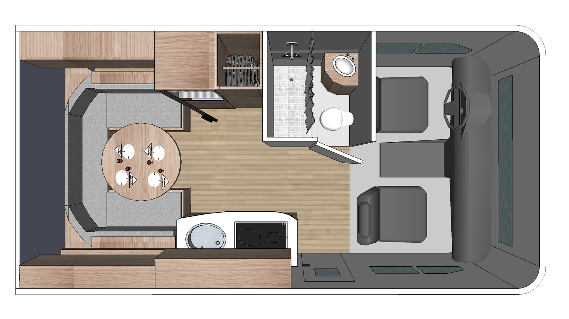 Floorplan bei Tag des C-Small