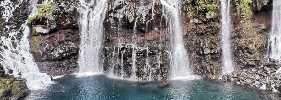 Wasserfall auf La Réunion