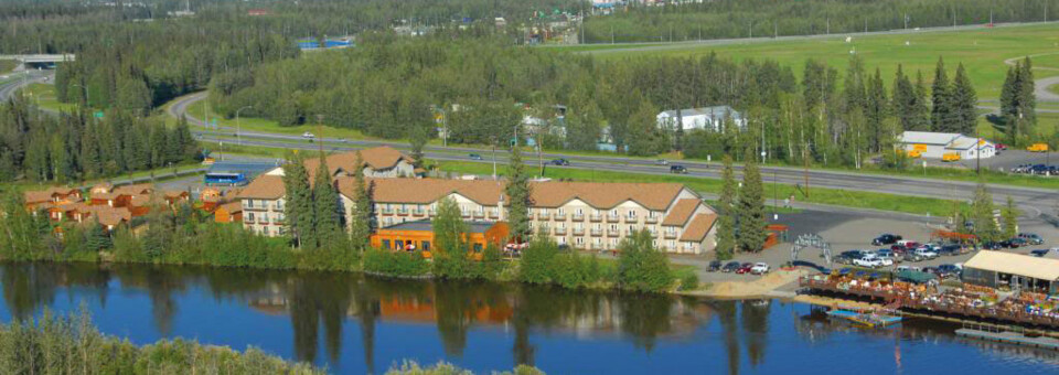 Außenansicht Pike's Waterfront Lodge Fairbanks