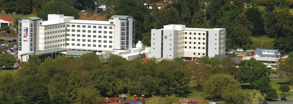 Novotel Rotorua Lakeside - Aussenansicht