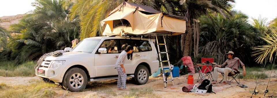 Roof Top Tent Camper Oman