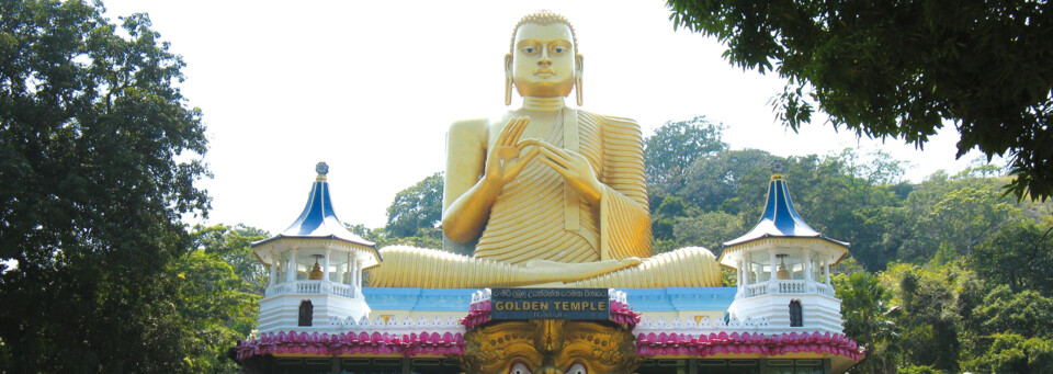 Golden Tempel in Dambulla 