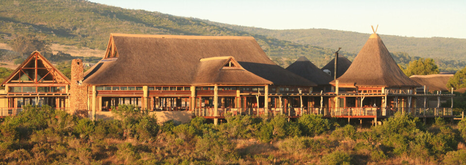 Außenansicht der Garden Route Game Lodge