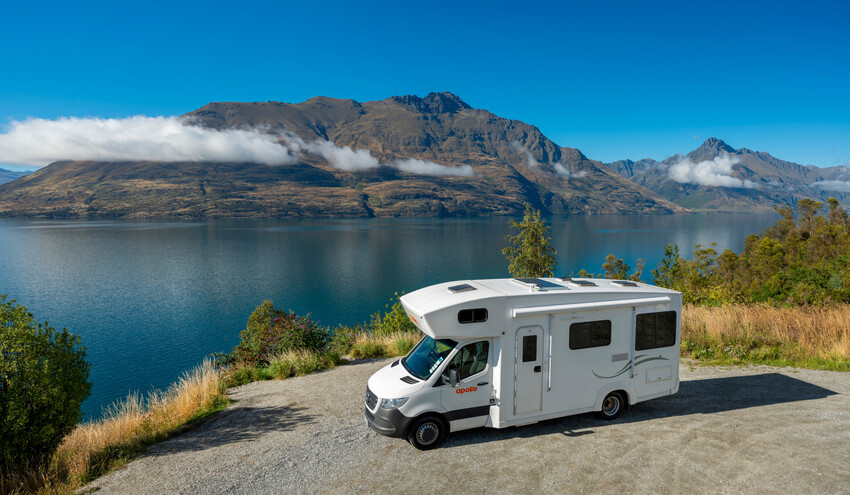 Außenansicht des Apollo Euro Camper