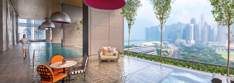 Sky Garden des JW Marriott Hotel Singapore South Beach