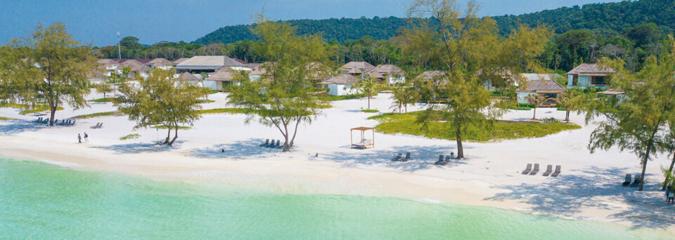 Außenansicht des The Royal Sands auf Koh Rong