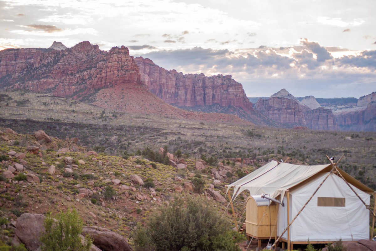 Stargazer Zelt des Zion Under Canvas©