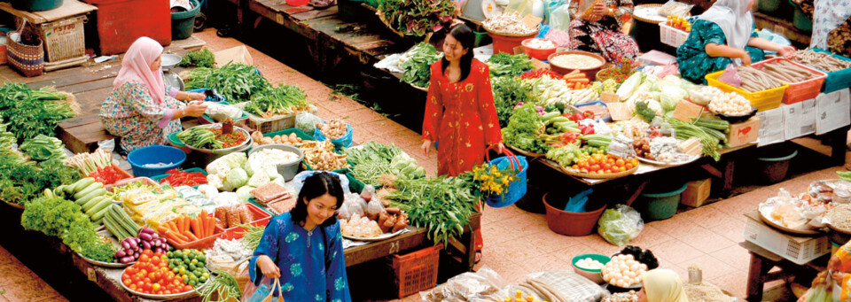 Markt in Malaysia