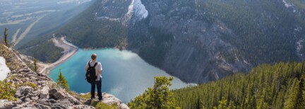 Wandern und Kanu fahren in den Rockies - deutschsprachig