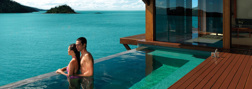 Beispiel Privatpool eines Windward-Pavilions - Qualia Hamilton Island 