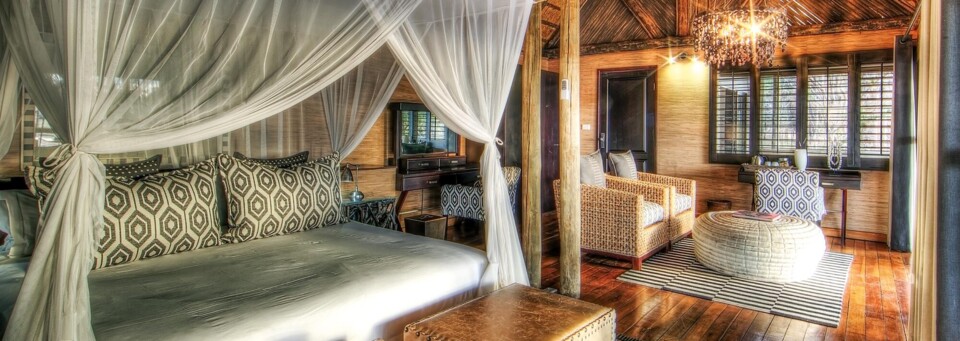 Zimmerbeispiel der Savute Safari Lodge