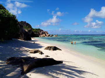 Seychellen Reisebericht - Strand Anse Source D'Argent