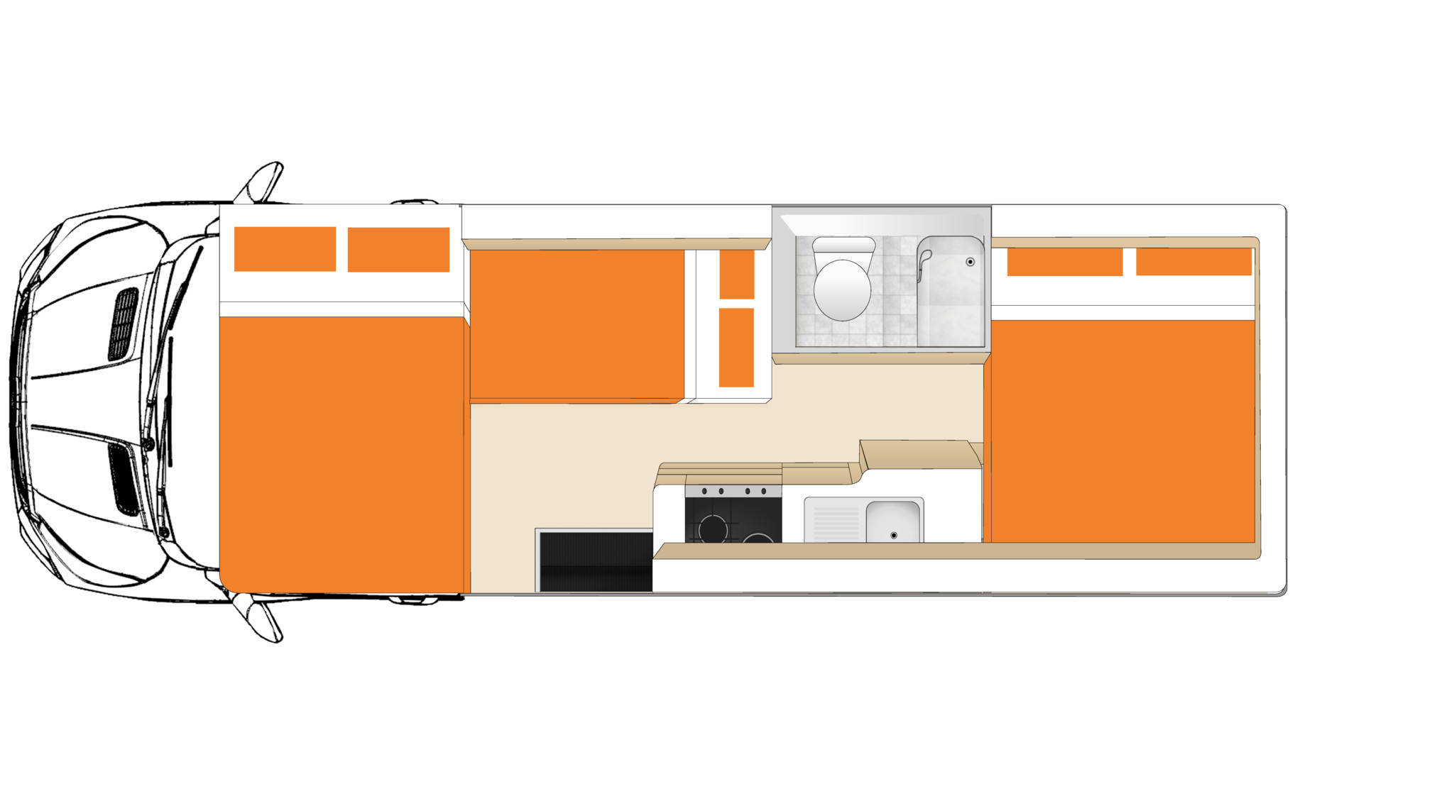 Floorplan des Apollo Euro Deluxe