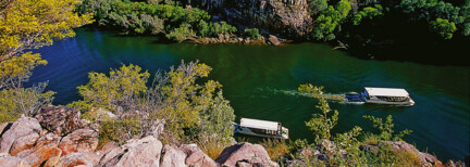 Kulturelle Bootstour durch die Katherine Gorge