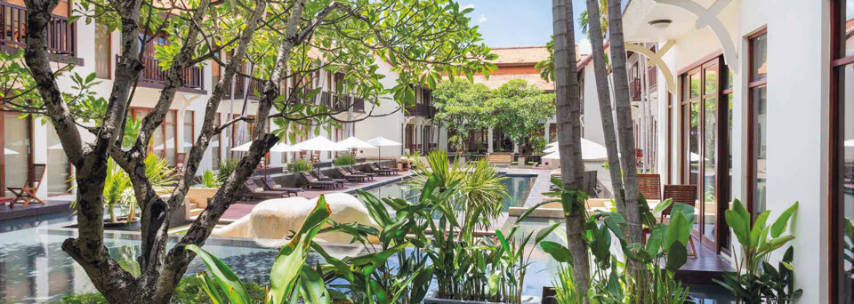 Pool des Anantara Angkor Resort & Spa in Siem Reap