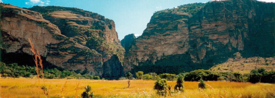 Landschaft im Isalo Nationalpark