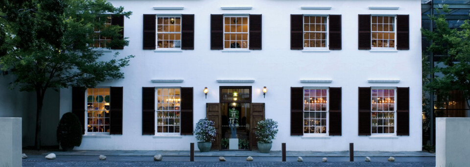 Haupthaus des Vineyard Hotel