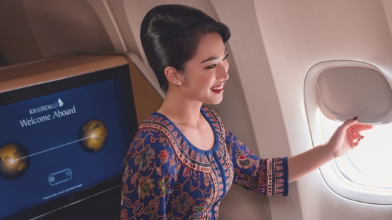 First Class Singapore Airlines