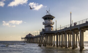 Huntington Beach, Kalifornien, USA