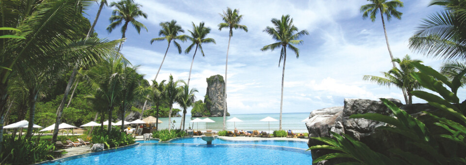 Pool des Centara Grand Beach Resort & Villas Krabi