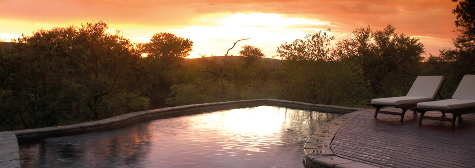 Pool des aha Thakadu River Camp